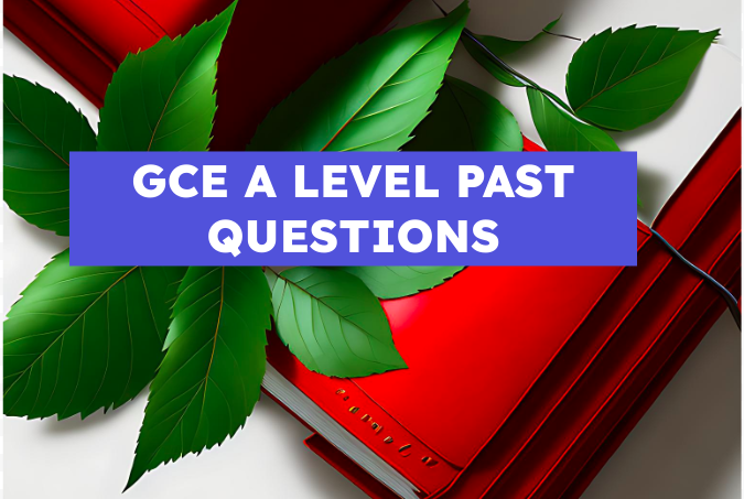 Cameroon GCE A Level Past Questions